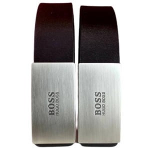 Ceinture en cuire lisse - HUGO BOSS