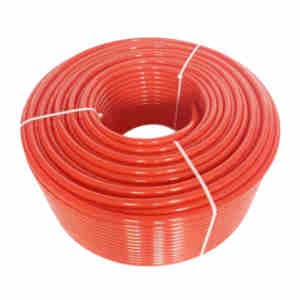 Tube PER nu rouge Rouleau de 50m