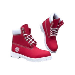 Timberland montantes - Chaussure en cuire avec lachet