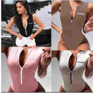 Sexy moulante Body femmes - Body suite sans manches