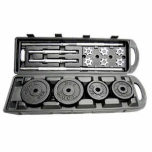 Equipement de gymnastique en boite 50kg - Haltères ensemble