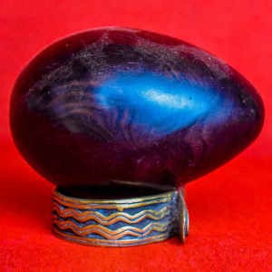 Œuf - en bois d'ébène - grande taille