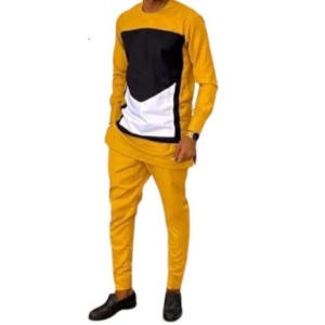 Tunique Homme - Habit multi-couleur - Manches Longues