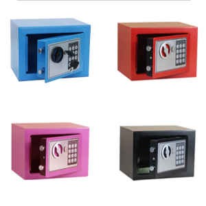 Mini coffre-fort mural - Numérique avec code et clés de secours