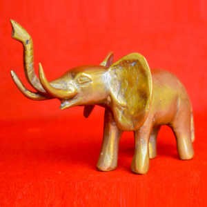 Eléphant - en bronze_9 cm de hauteur