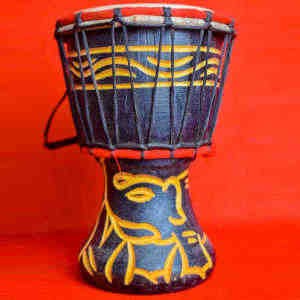 Tam-Tam - en bois de décoration - 30 cm de hauteur