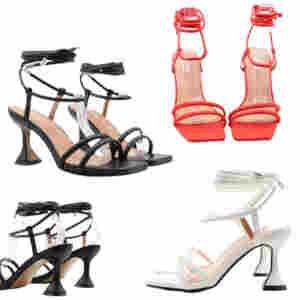 Sandales à talons hauts pour femmes - MS 35561-2