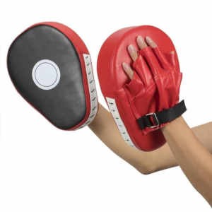 Tampons de boxe mitaines - Poinçonnage incurvées