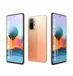 Redmi note 10 pro max - Téléphone Android - Batterie 5020 mAh - Capacité: 8Go de RAM et 128 Go de mémoire