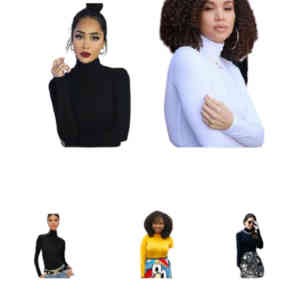 Haut moulant à manches longues