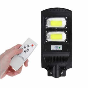 Lampadaire solaire LED - deux lampes