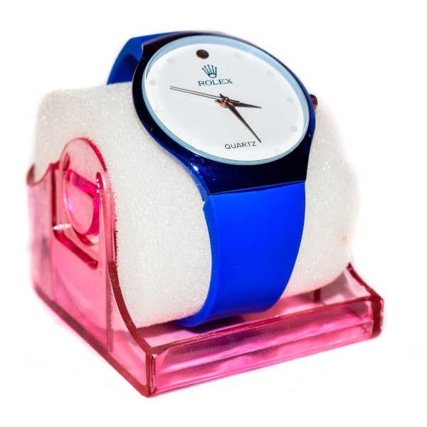 Montre en plastique hot sale